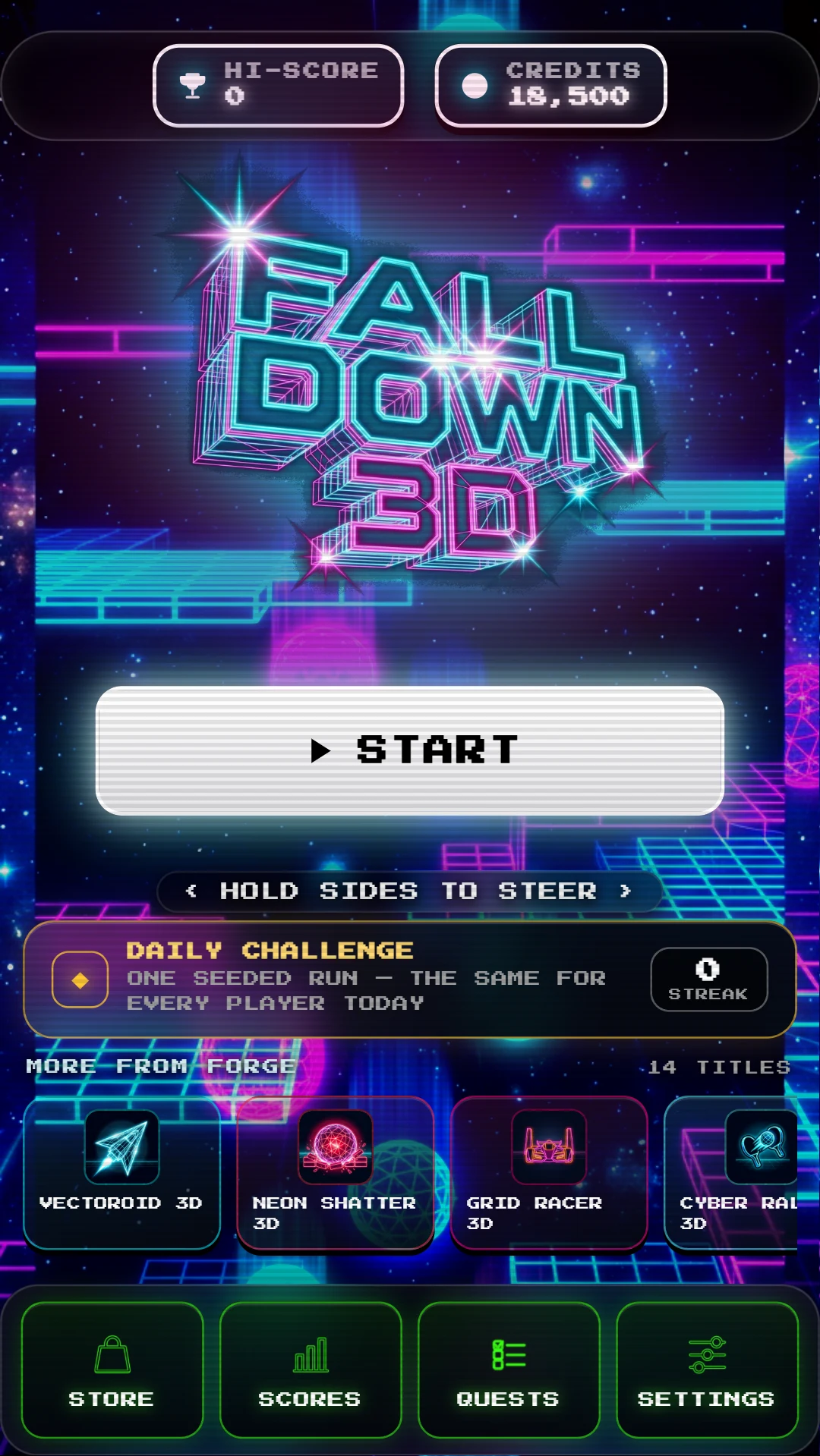 Falldown 3D: Offline Arcade screenshot